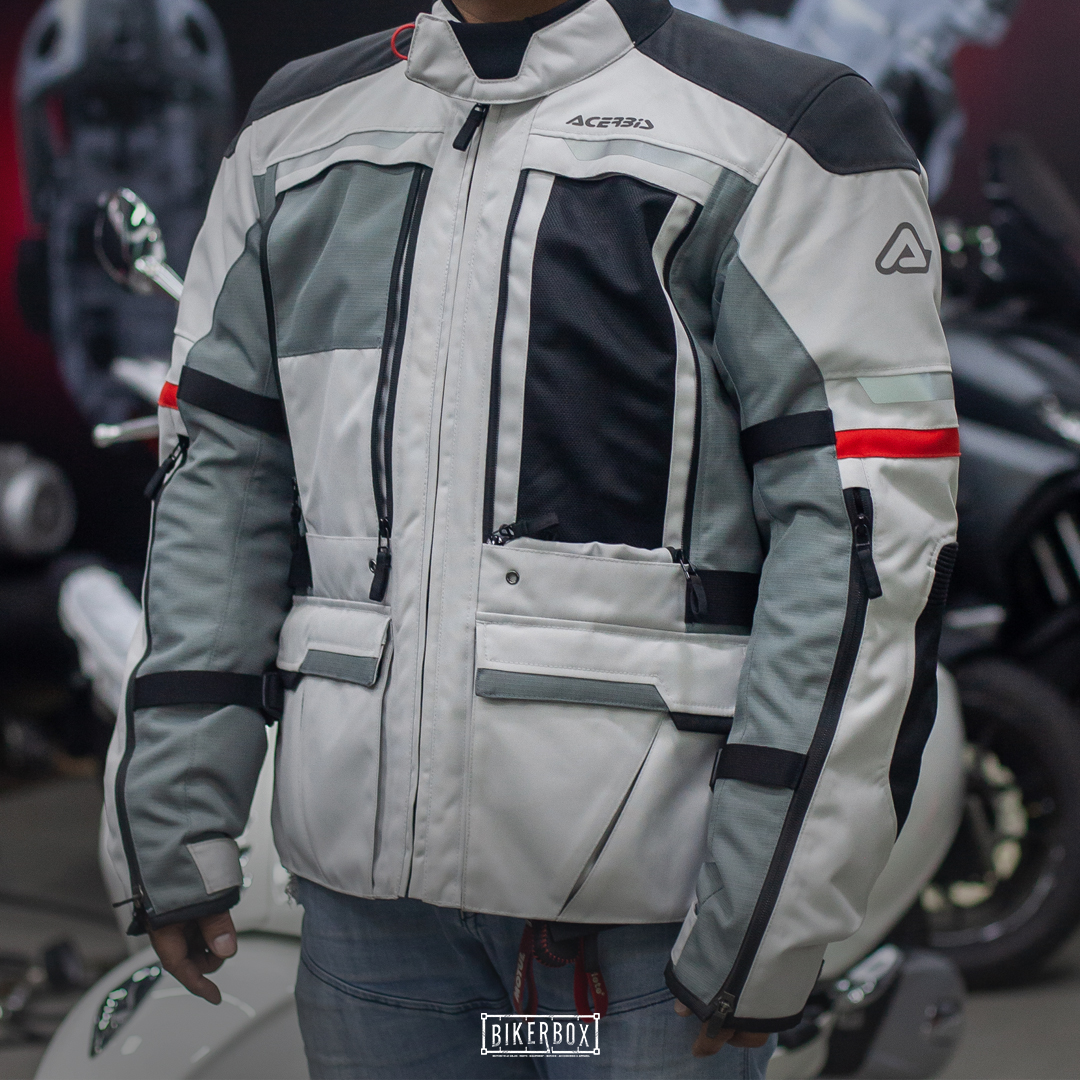 ACERBIS JACKET CE X TOUR LIGHT GREY