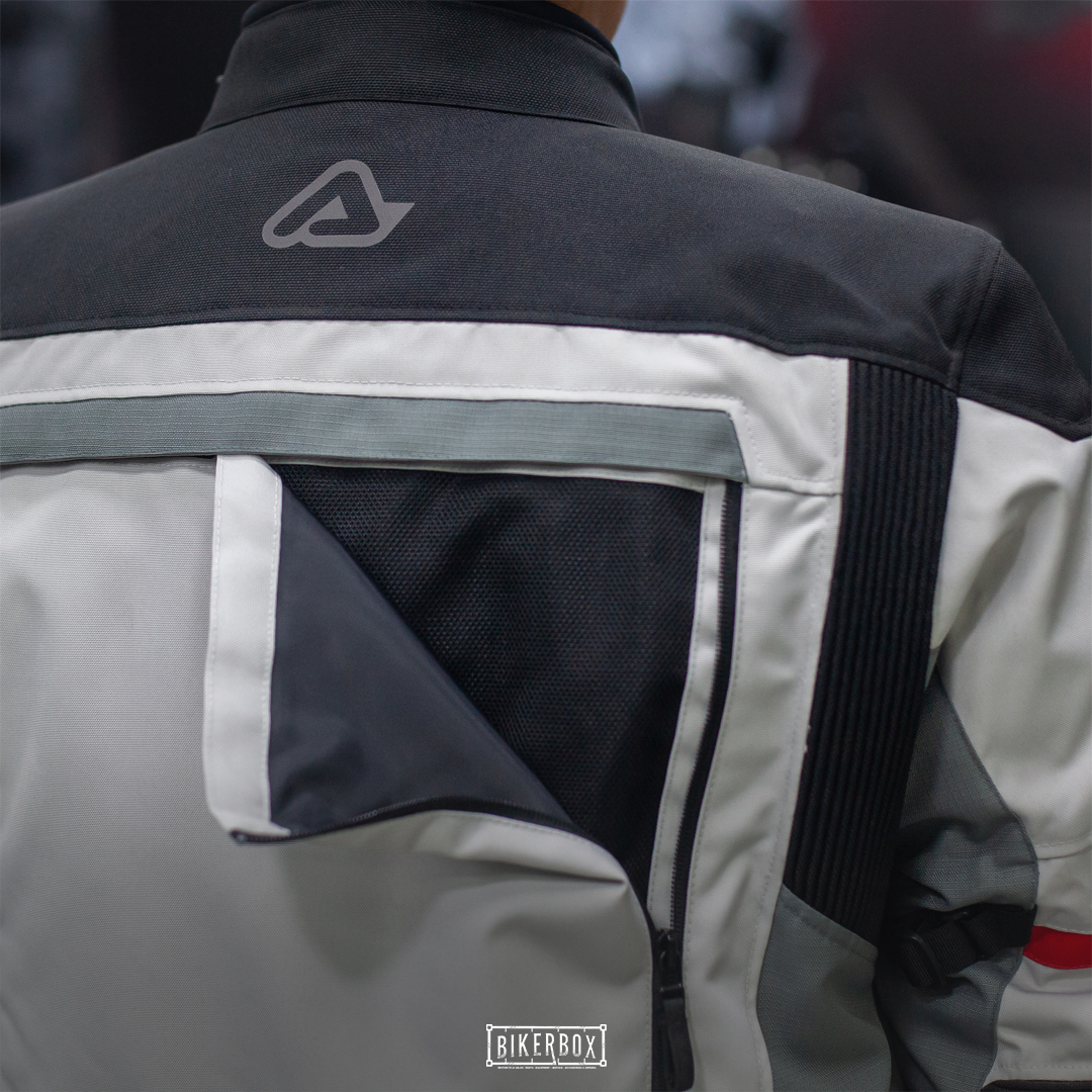 ACERBIS JACKET CE X TOUR LIGHT GREY