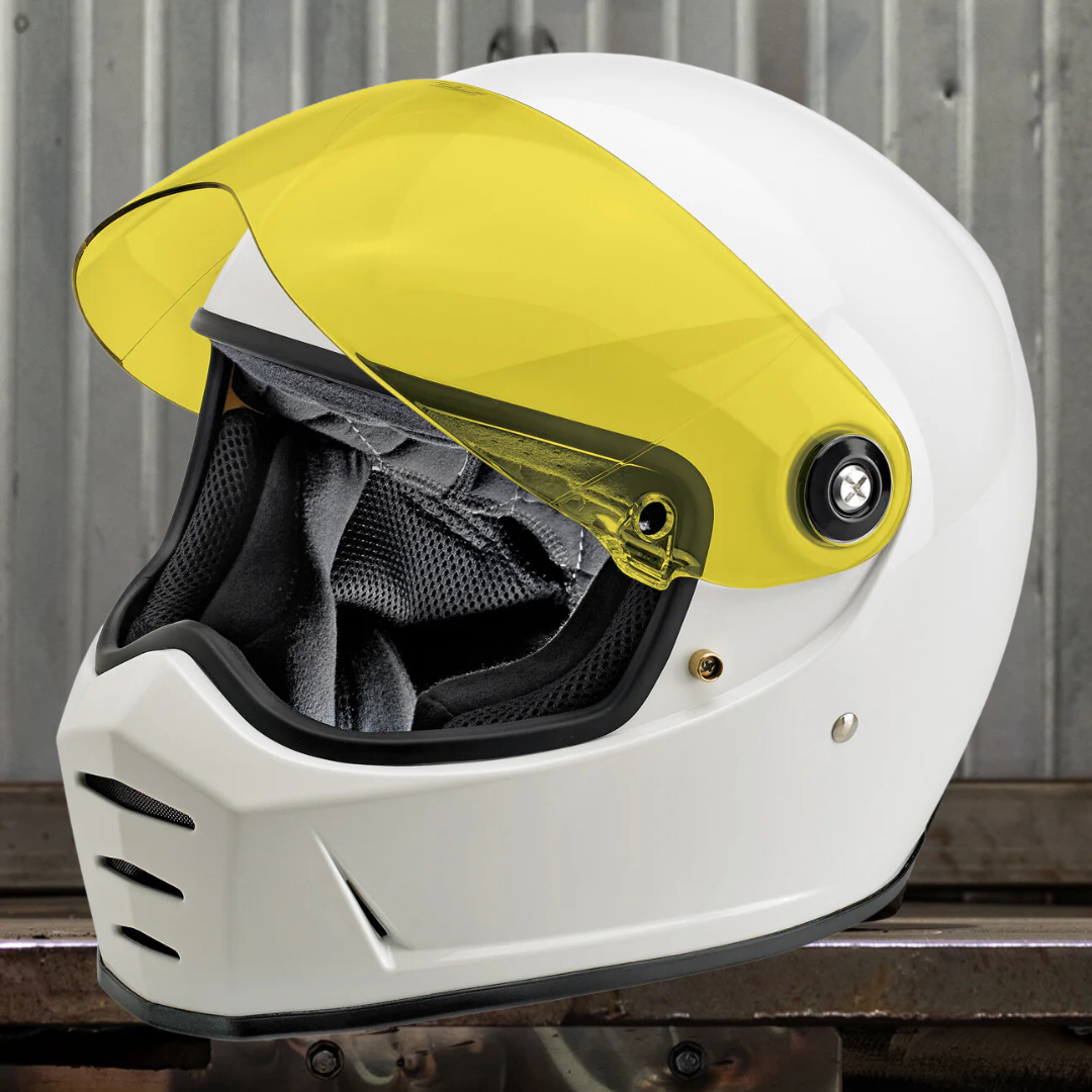 BILTWELL LANE SPLITTER YELLOW  VISOR