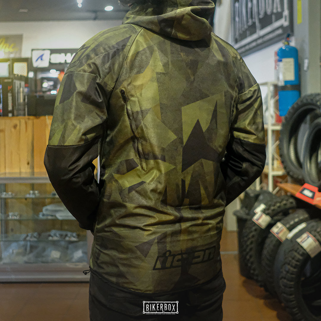 Icon Merc Battlescar buy Jacket (Green - SM)