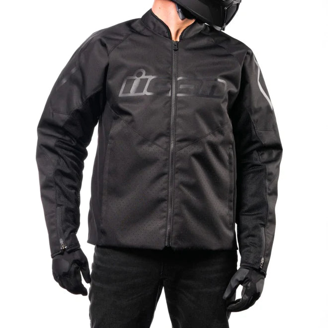 ICON HOOLIGAN CE JACKET BLACK