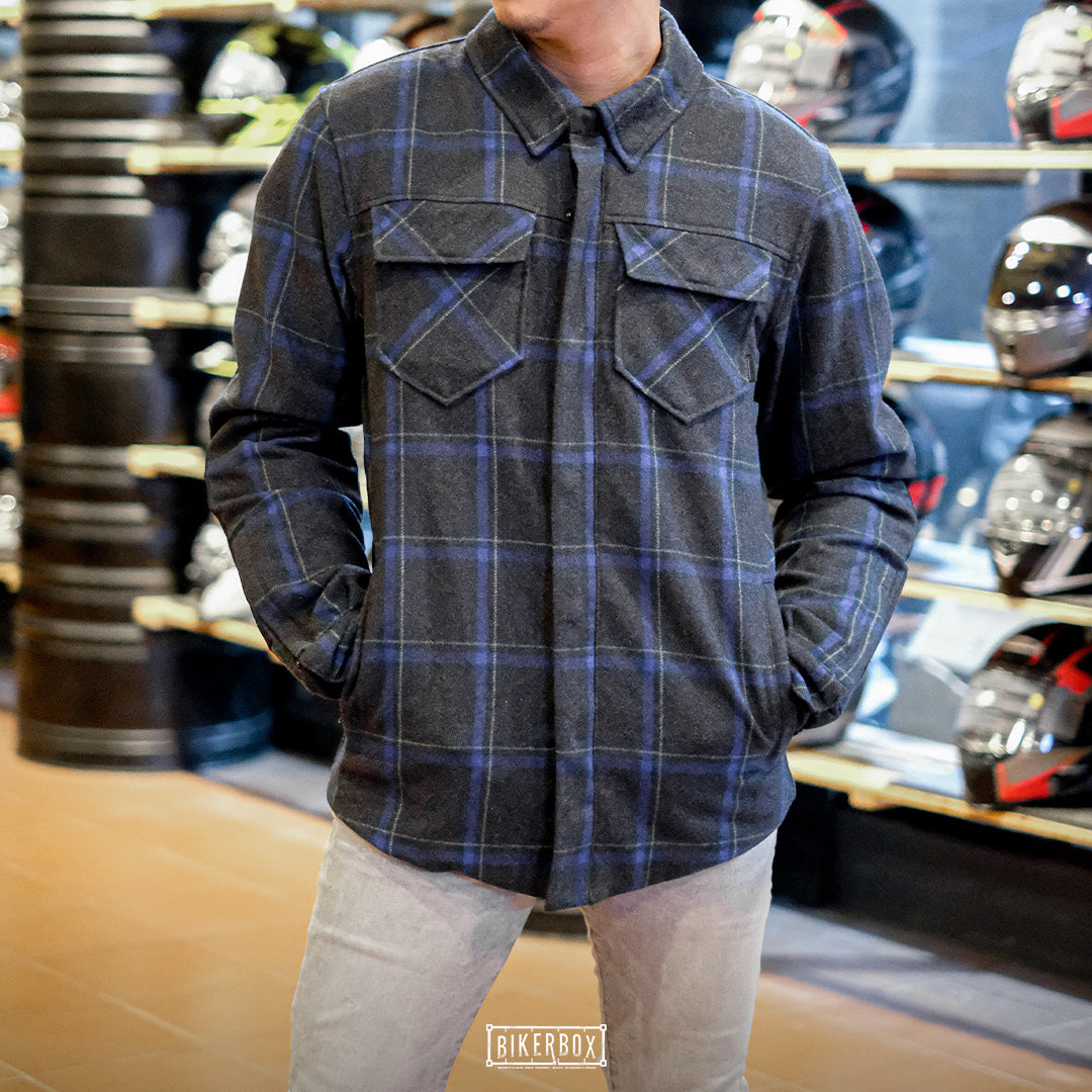 ICON FLANNEL UPSTATERIDE BLUE