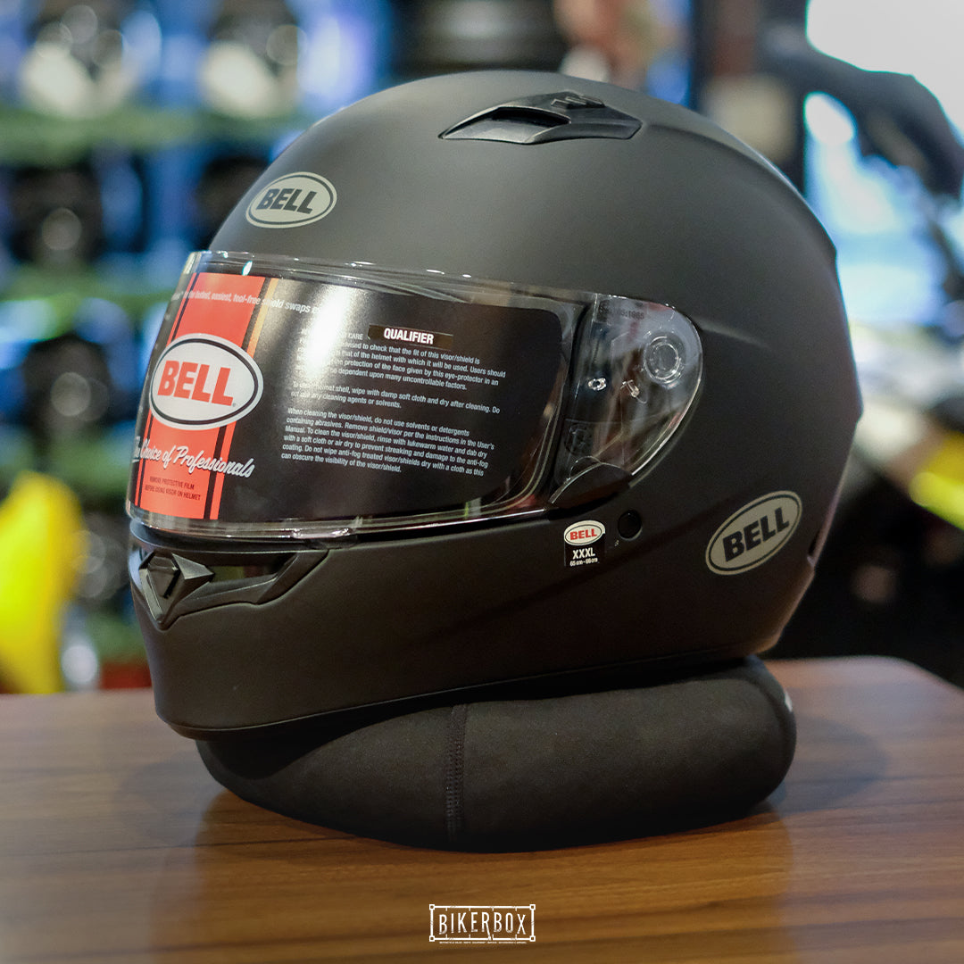 Bell qualifier best sale matte black helmet