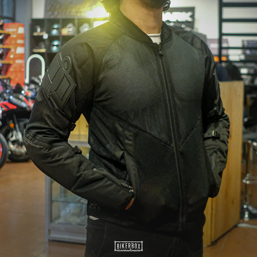 ICON MESH AF' JACKET BLACK