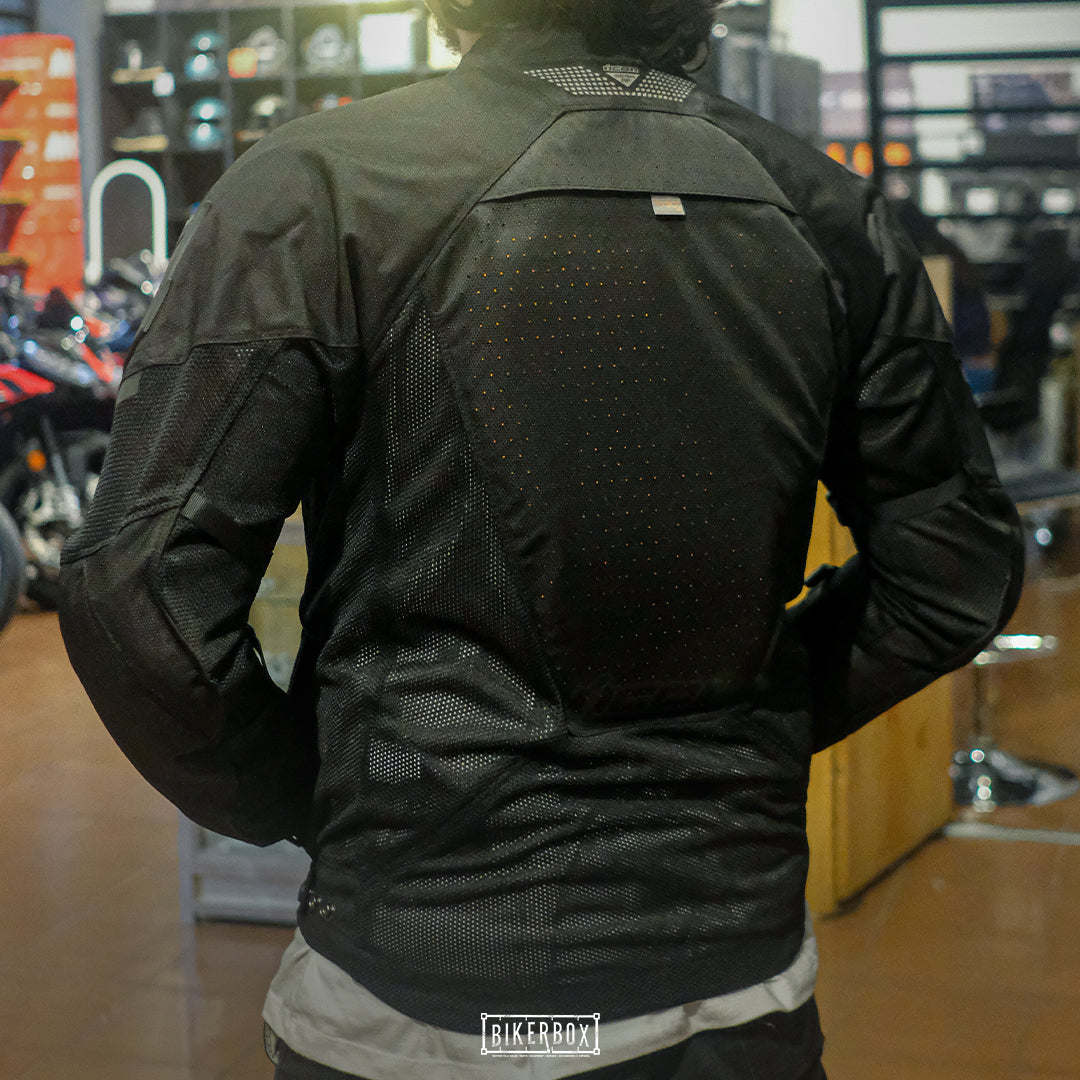 ICON MESH AF' JACKET BLACK