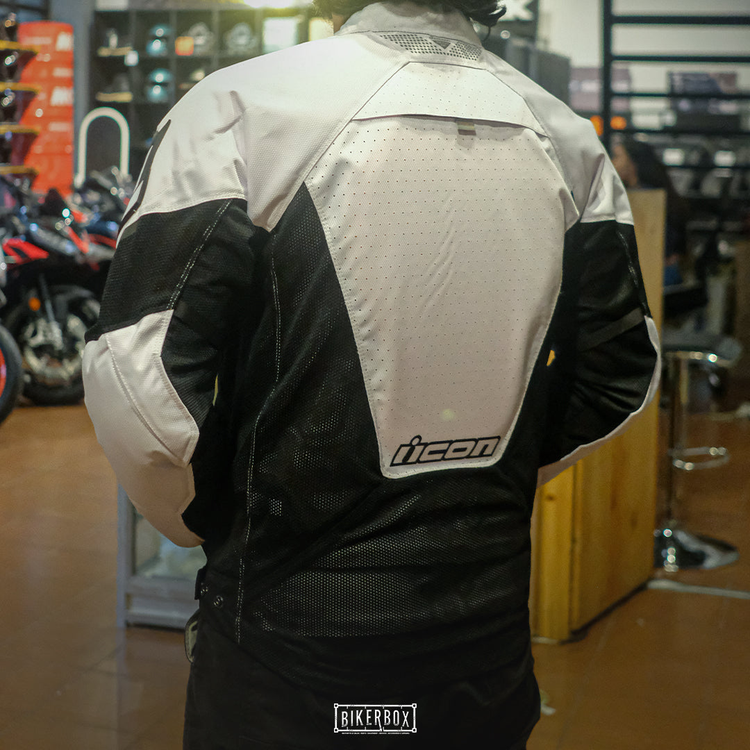 ICON MESH AF' JACKET BLACK/WHITE