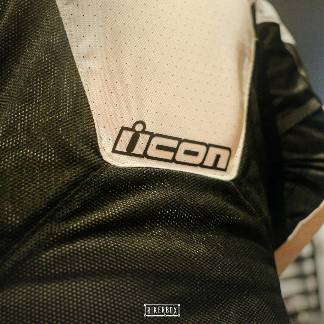 ICON MESH AF' JACKET BLACK/WHITE