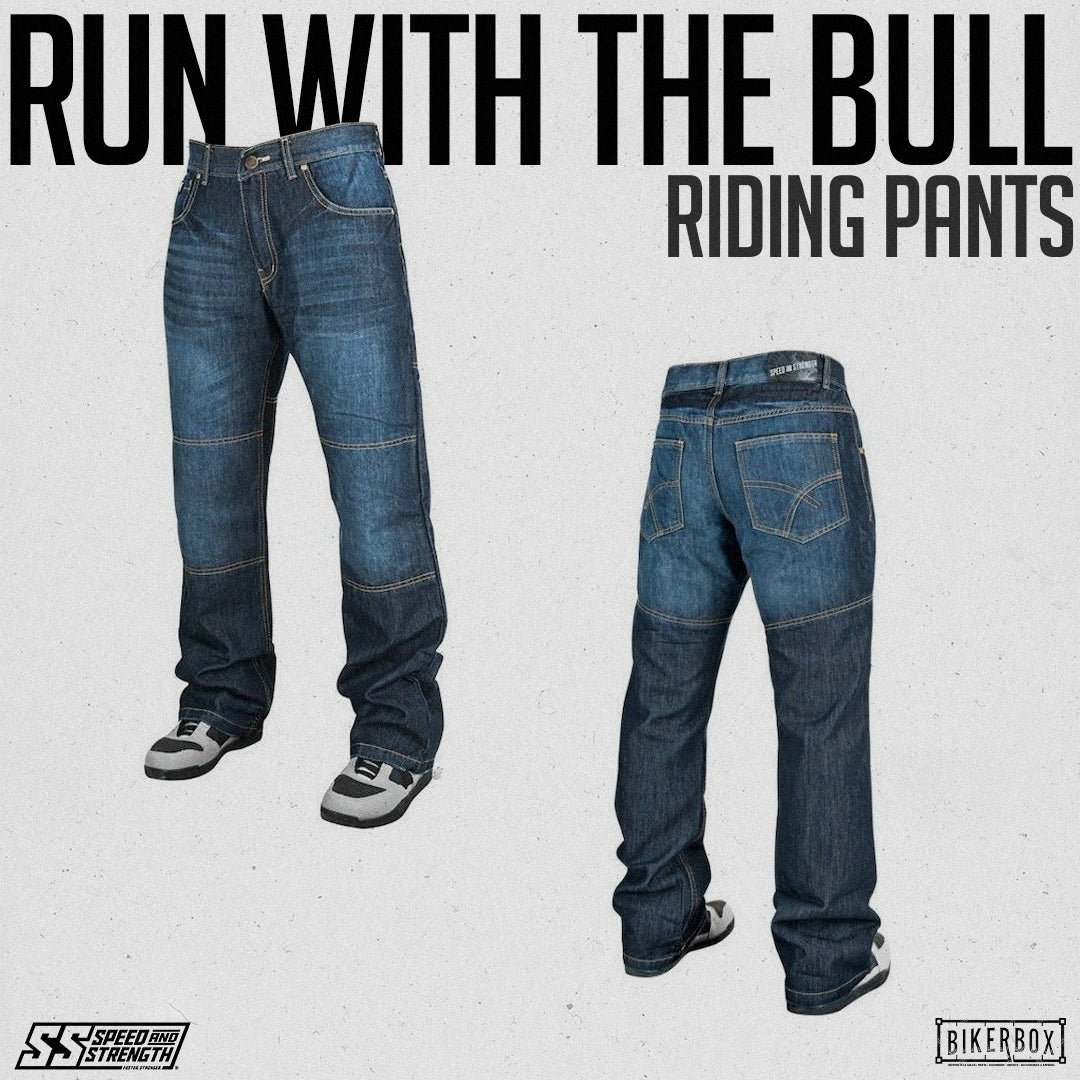 SPEED & STRENGHT RUN W/BUWS JEANS BLUE