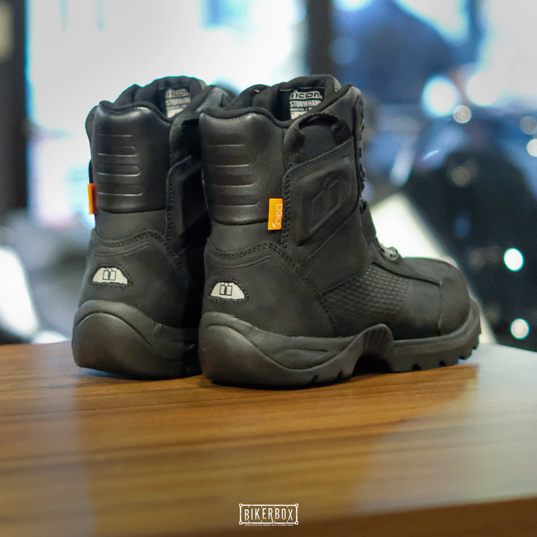 ICON STORMHAWK BOOTS BLACK